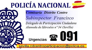 Campaña de divulgación desde la Unidad Central de Participación Ciudadana en Madrid