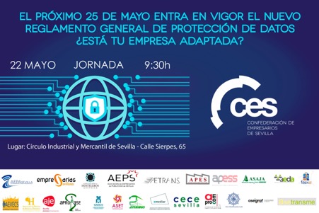Jornada: Nuevo Reglamento General de Protección de Datos