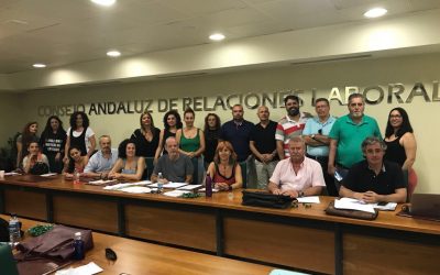 Firma del Convenio General de Sevilla y Provincia