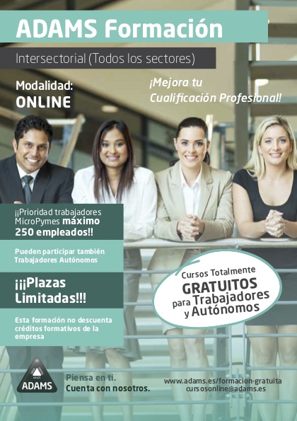 Cursos on-line para trabajadores y autónomos