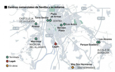 El Presidente de Aprocom apunta que la apertura del Centro Comercial Lagoh tendrá su incidencia en todas las estructuras comerciales de la ciudad, y se muestra preocupado por la accesibilidad, al no haberse iniciado la esencial obra de la SE-40 y la ampliación del Puente del Centenario.”