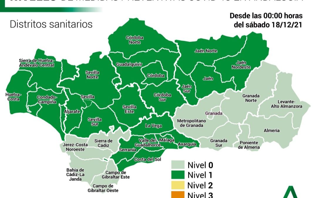 Toda la provincia de Sevilla vuelve a estar en nivel 1 de alerta sanitaria