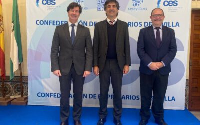 El Presidente de Aprocom asiste a la reunión con el Secretario de Estado de Economia y Apoyo a la Empresa en la CES