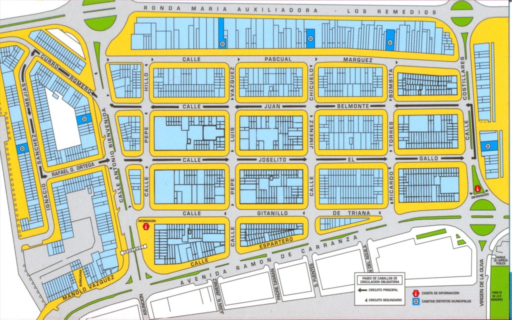 ¿Qué días son festivos en el comercio en la Feria de Sevilla?