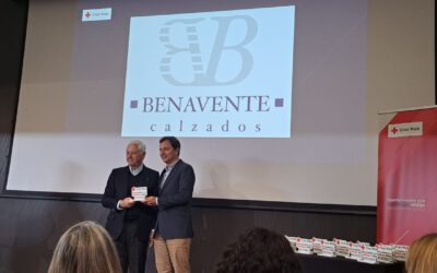 Calzados Benavente, asociado de Aprocom, premiado en el Acto de Reconocimiento Empresarial 2023 de Cruz Roja.