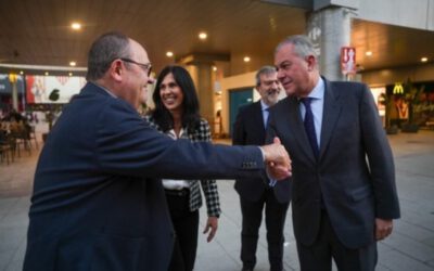 El Alcalde de Sevilla inaugura la zona comercial de Nervión
