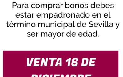Inicio de la segunda edición 2024 de la campaña Bono Sevilla del Ayuntamiento de Sevilla