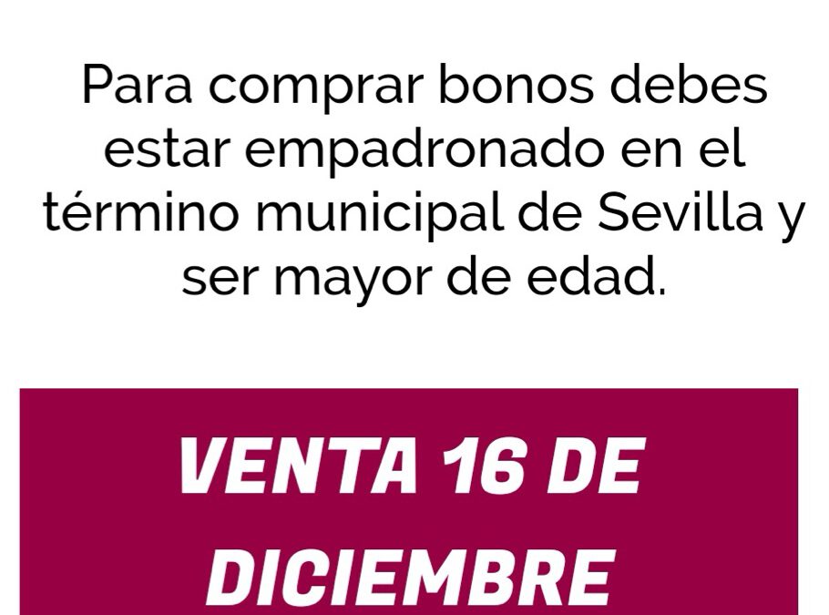 Inicio de la segunda edición 2024 de la campaña Bono Sevilla del Ayuntamiento de Sevilla