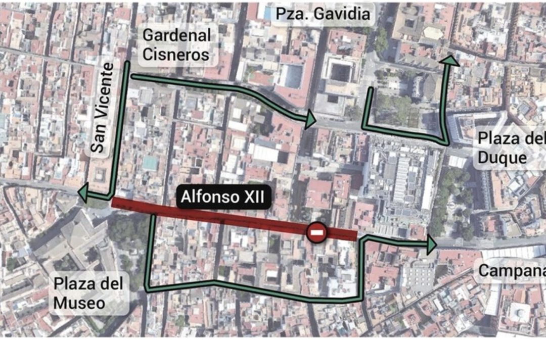 El Ayuntamiento inicia el próximo lunes las obras de mejora en la calle Alfonso XII