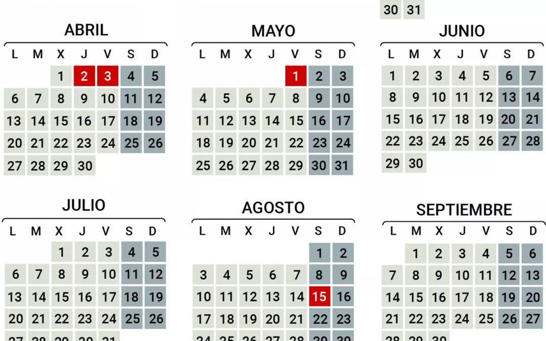Calendario laboral de Andalucía 2026