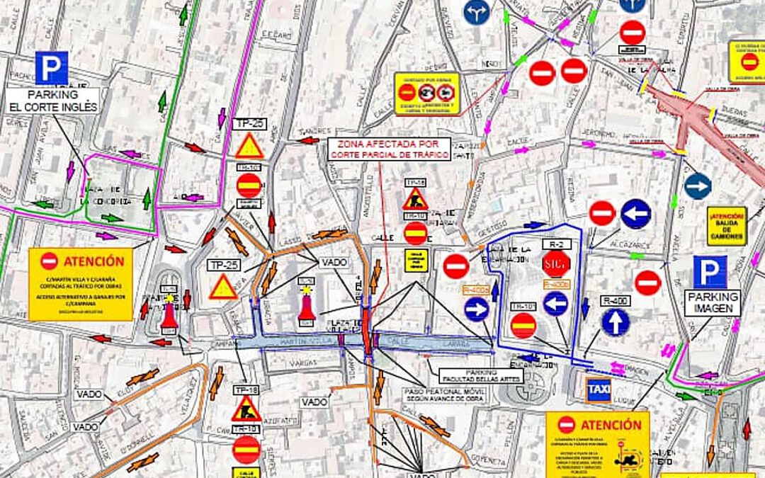 Desde el miércoles 3 de diciembre se corta el tráfico desde la calle Laraña de Sevilla a la Encarnación