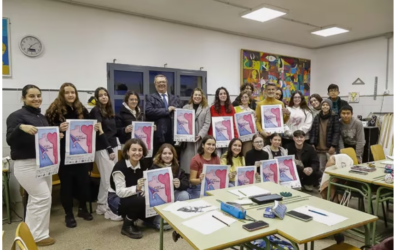 La Federación de Comerciantes de Alcalá, FICA,  presenta su cartel para la campaña por San Valentín.