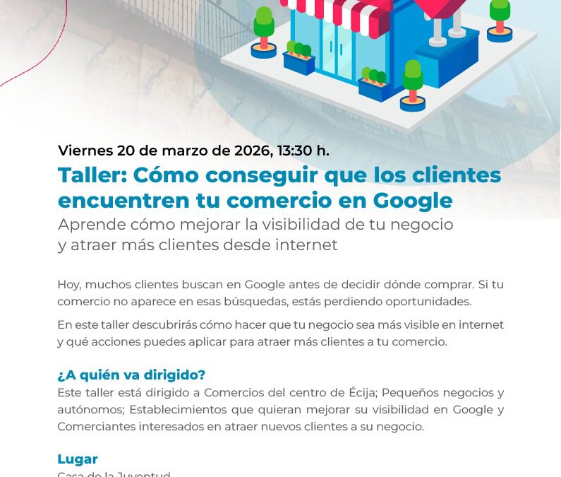 Un taller dirigido a comercios para aparecer en Google