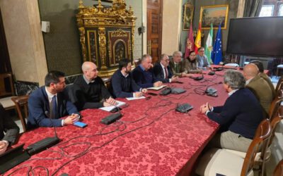 El Ayuntamiento de Sevilla y la Comisión de Movilidad de la CES, que preside el Presidente de Aprocom, avanzan en la coordinación del dispositivo de movilidad y suministro para la Feria