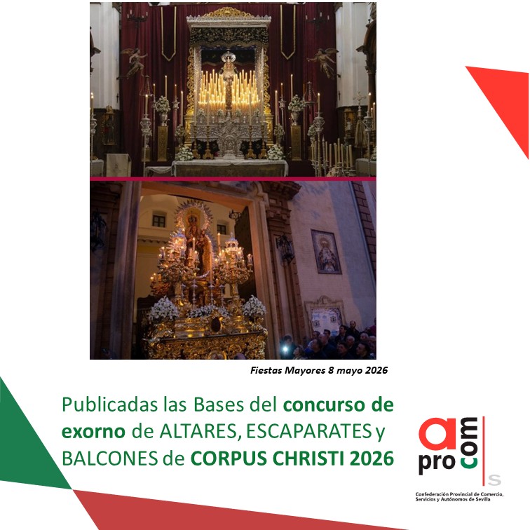 Concurso de exorno de altares, escaparates y balcones Corpus Christi 2026
